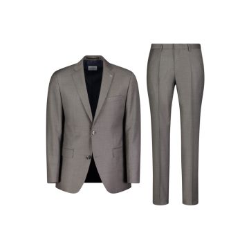 Anzug, light brown melange