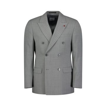 Sakko 2-Reiher mit Nadelstreifen, light grey