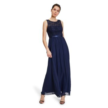 Abendkleid, festival blue