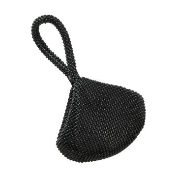 Beuteltasche, schwarz