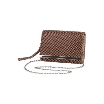Tasche mit Perlen, bronze
