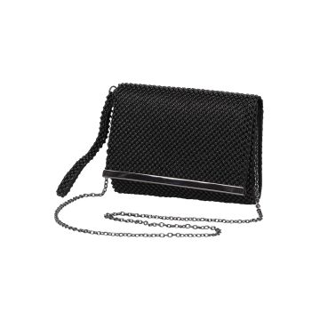 Tasche mit Perlen, black