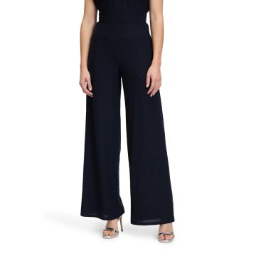 Marlenehose mit Lurex, night sky