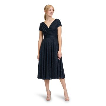 Maxikleid mit Glitzer grey/grey