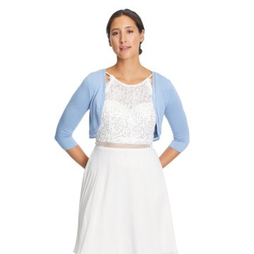 Bolero mit Chiffonkante, allure