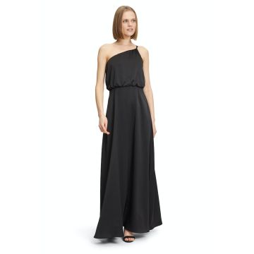 Abendkleid aus Satin, black