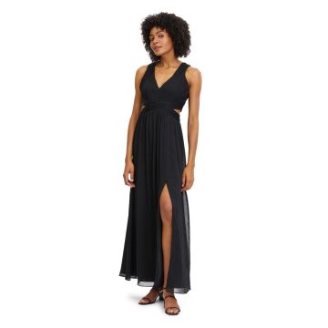Abendkleid mit Cut-Outs, jet black