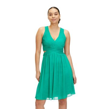 Festkleid mit Cut-Outs, brillant green