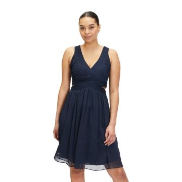 Festkleid mit Cut-Outs, night sky