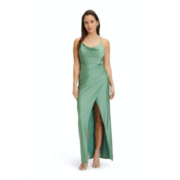 Jerseykleid, light green