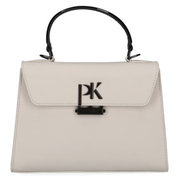 Ledertasche, offwhite/nappa