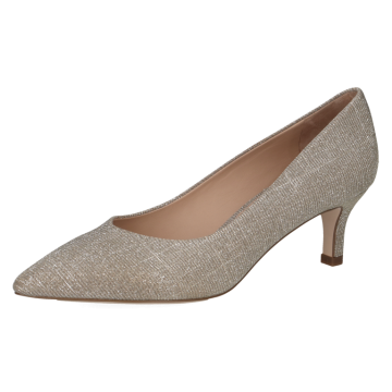 Glitzer-Pumps, sand shimmer