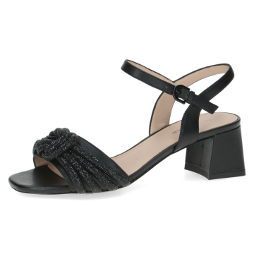 Sandalette-Leder, black