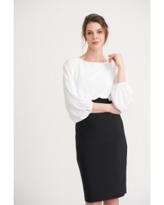 Kleid,black/white