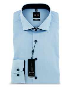 Hemd,body fit,light blue/navy