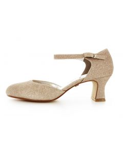 Damenschuhe, champagen glitter