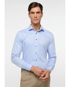 Hemd,slim fit,light blue/white