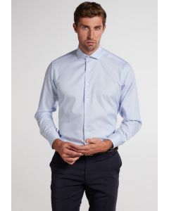 Hemd,modern fit,blue light/white