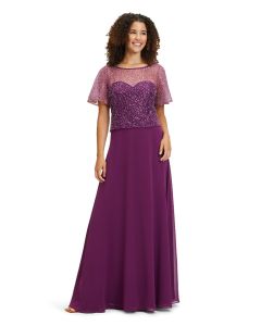 Abendkleid, real purple