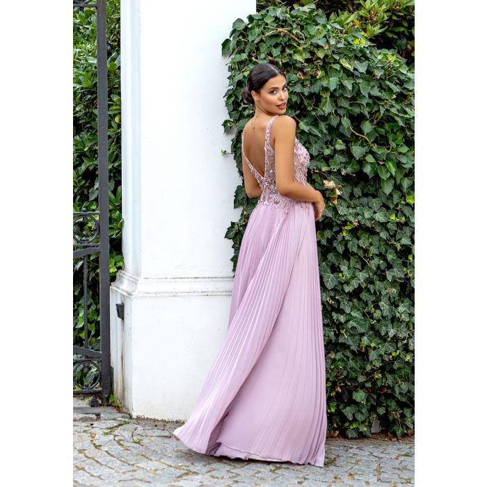 Ballkleid, lavender snow