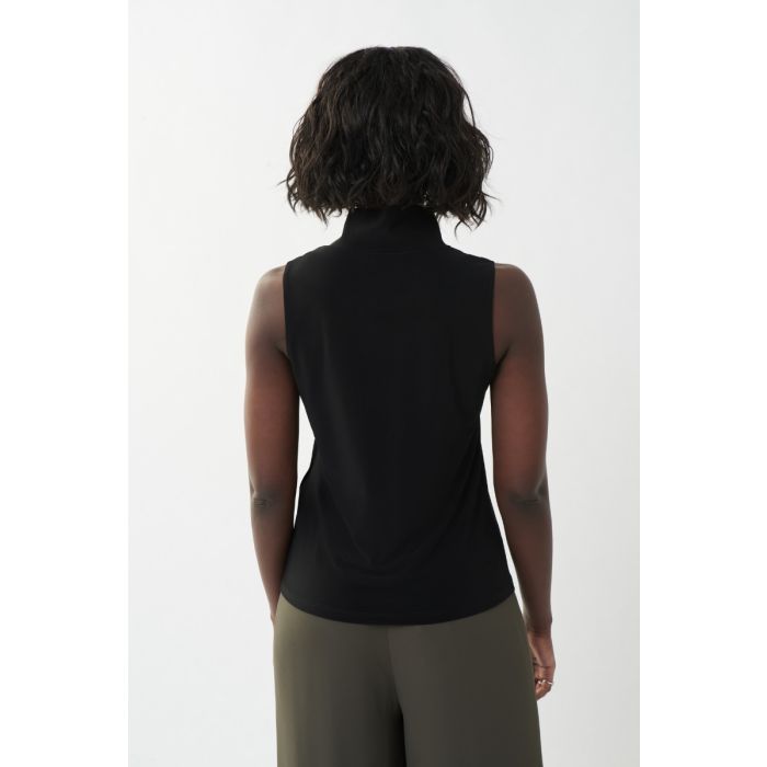 Top mit Rollkragen,black