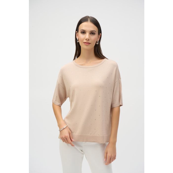 Pullover, 1/2 Arm pergament