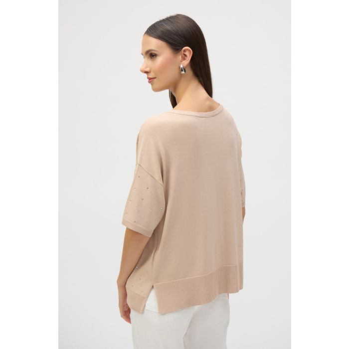 Pullover, 1/2 Arm pergament