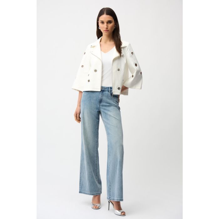 Da-Bikerjacke, vanille