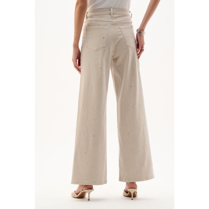 Da-Jeans mit Glitzer, perlmutt