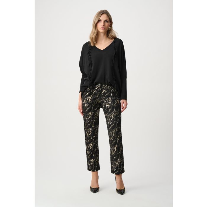 Jeans, black/metallic