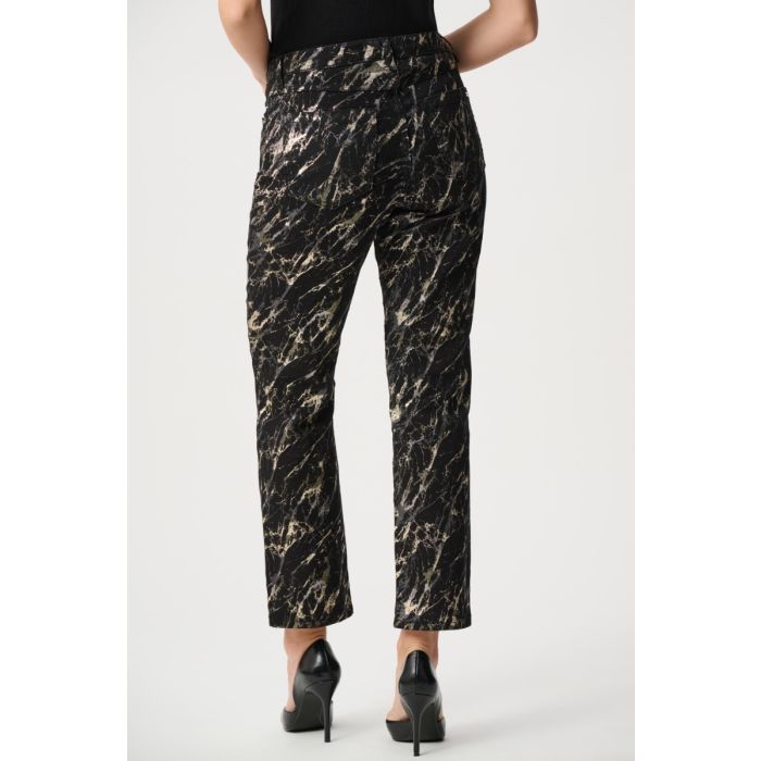 Jeans, black/metallic