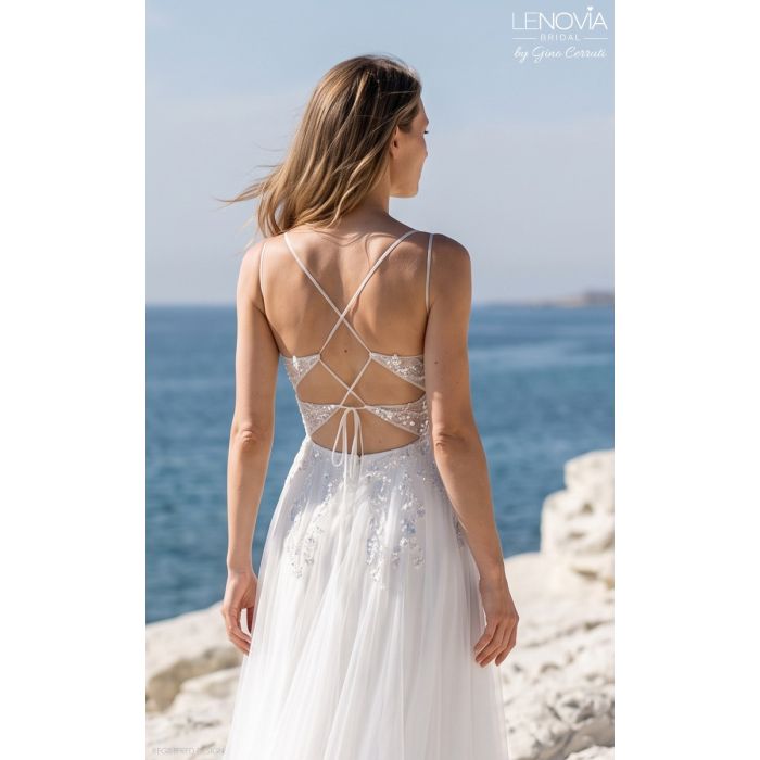 Abendkleid-Jackie, white