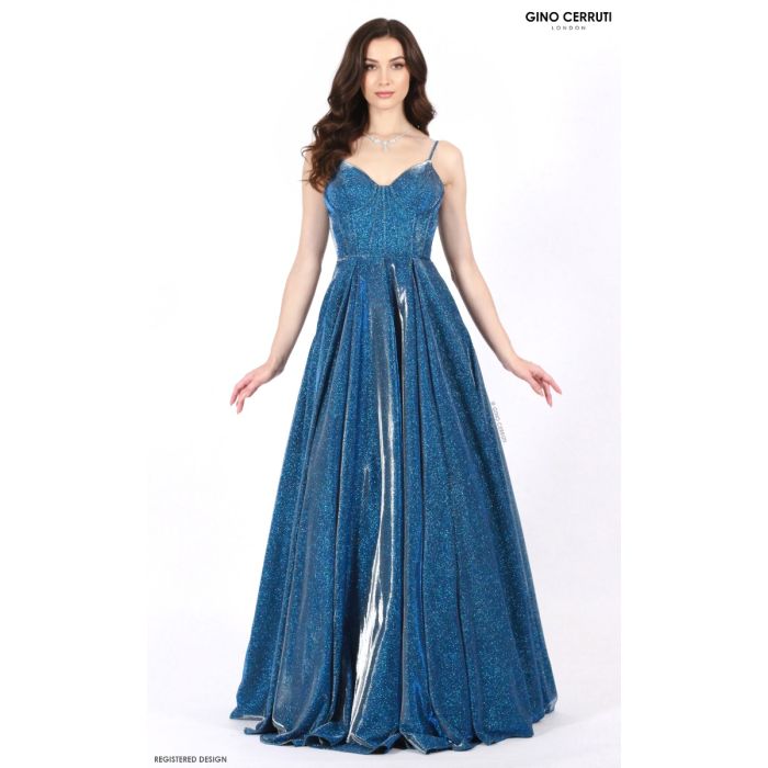 Abendkleid-Anya, royal blue