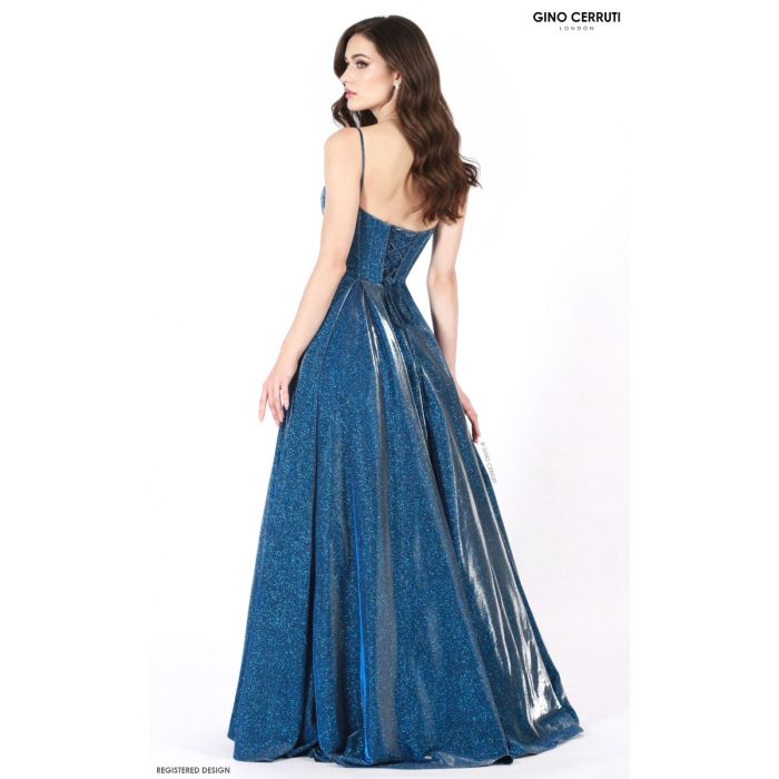 Abendkleid-Anya, royal blue