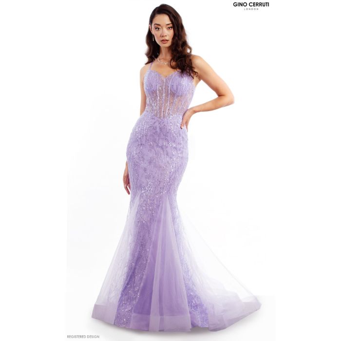 Abendkleid-Violet, lilac