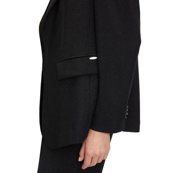 Da-Lurexblazer, black/silver