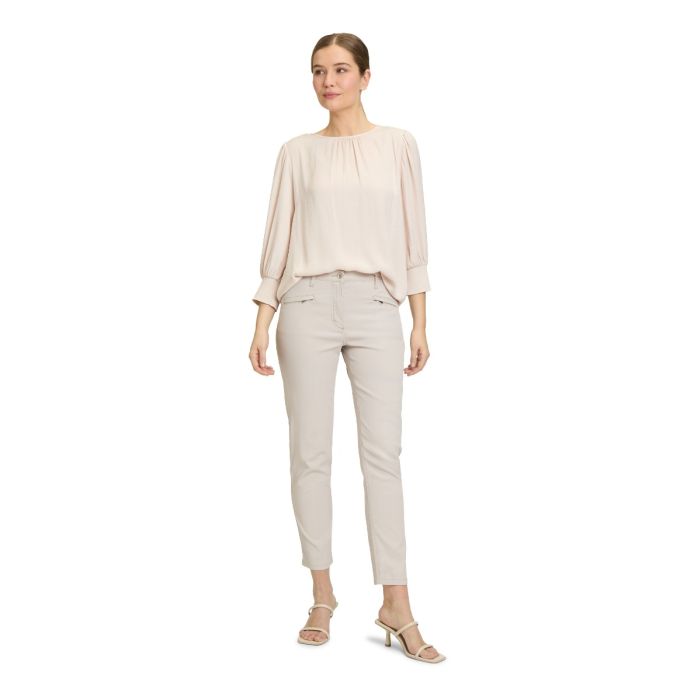 Da-Bluse, beige