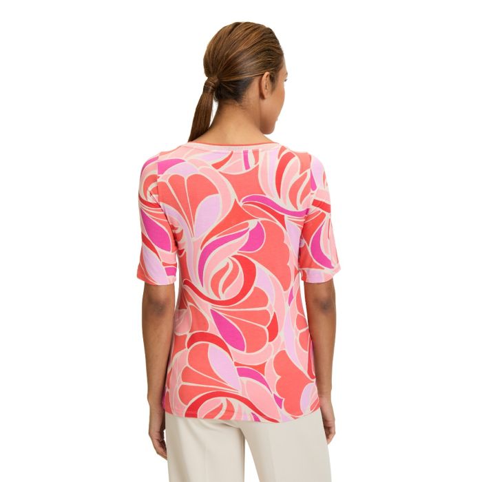 Da-Shirt, flamingo/poppy red