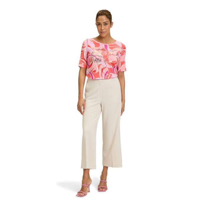 Da-Shirt, flamingo/poppy red