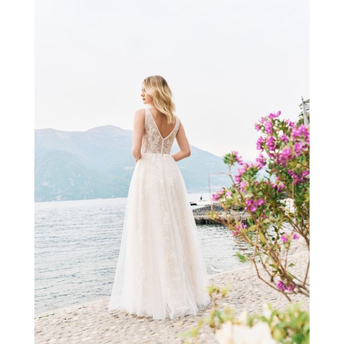 Brautkleid mit Tüllrock,beige/ivory