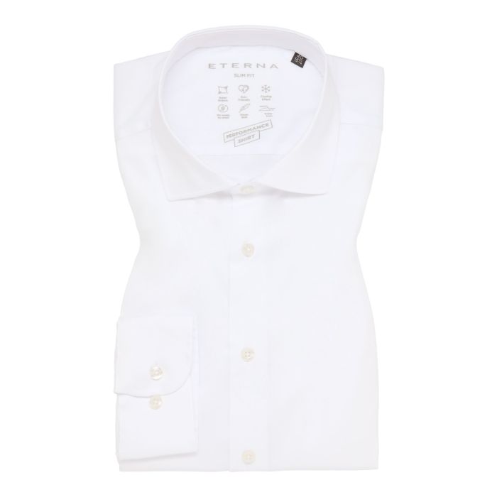 Hemd,slim fit,stretch,white