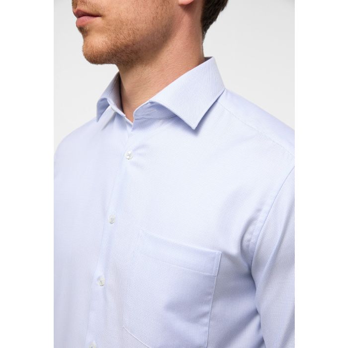 Hemd,modern fit,light blue/white