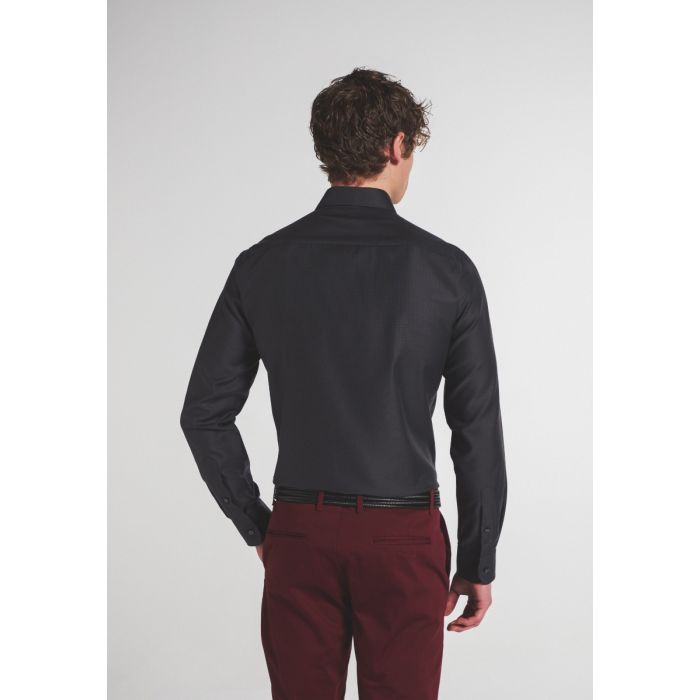 Hemd,slim fit,dark grey/black
