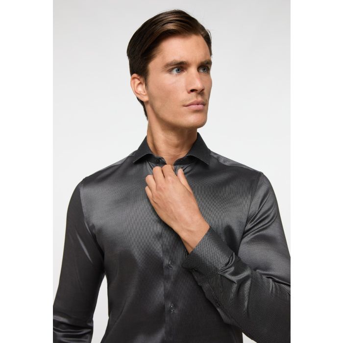 Hemd,slim fit,dark grey