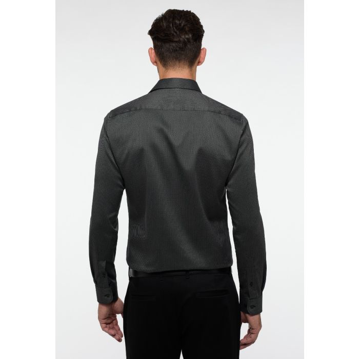 Hemd,slim fit,black/dark silver