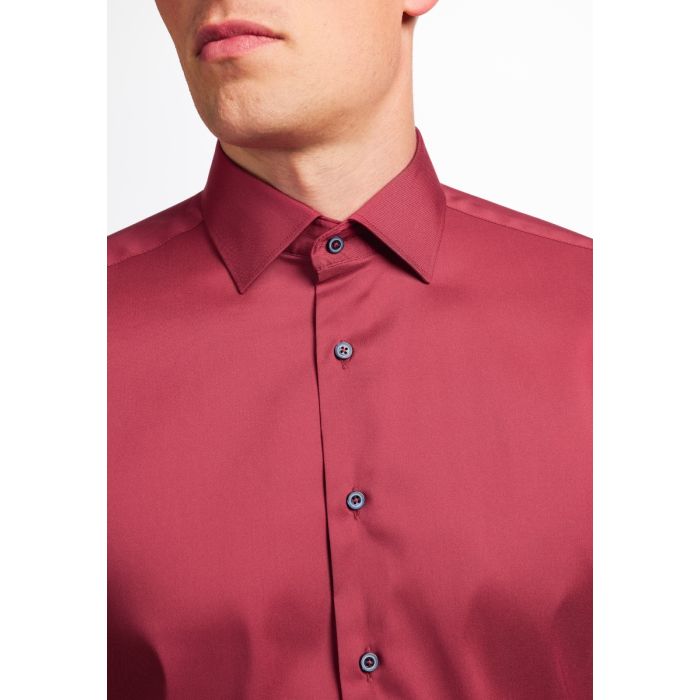 Hemd,slim fit,stretch,red