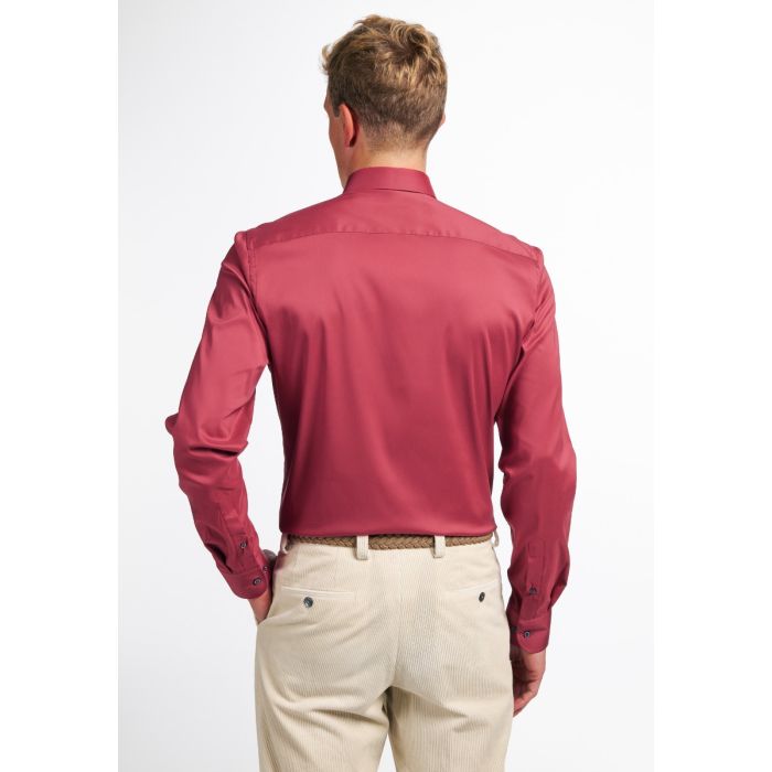 Hemd,slim fit,stretch,red