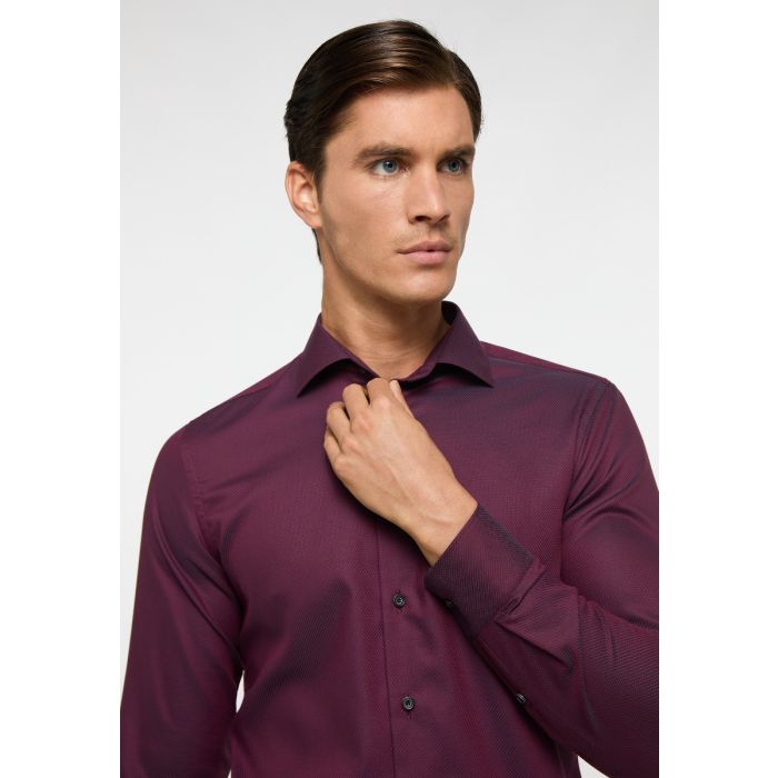 Hemd,slim fit,bordeaux