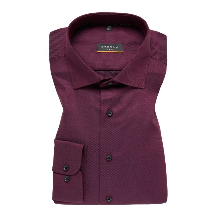Hemd,slim fit,bordeaux