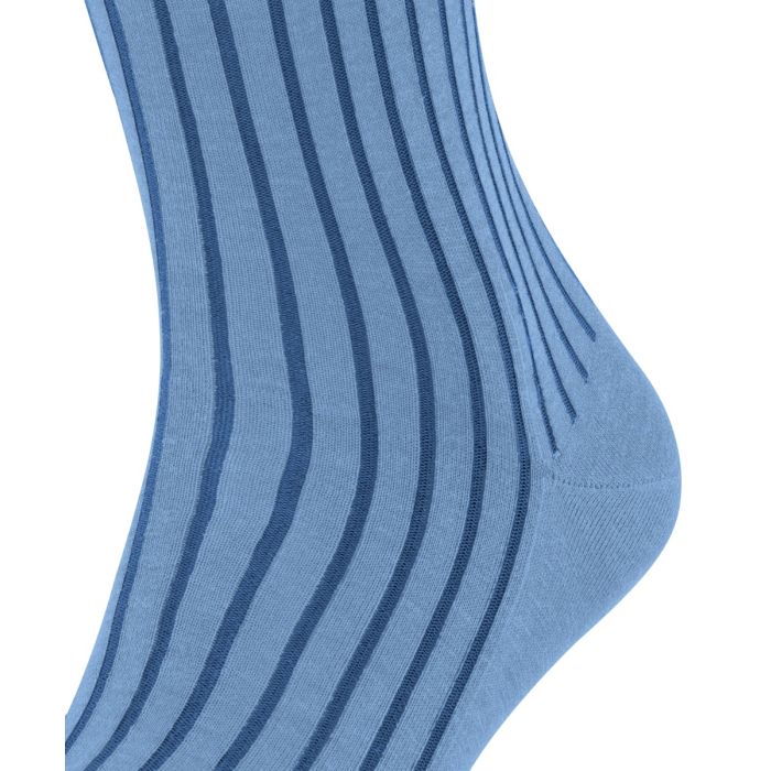 Herrensocken, light blue/blue